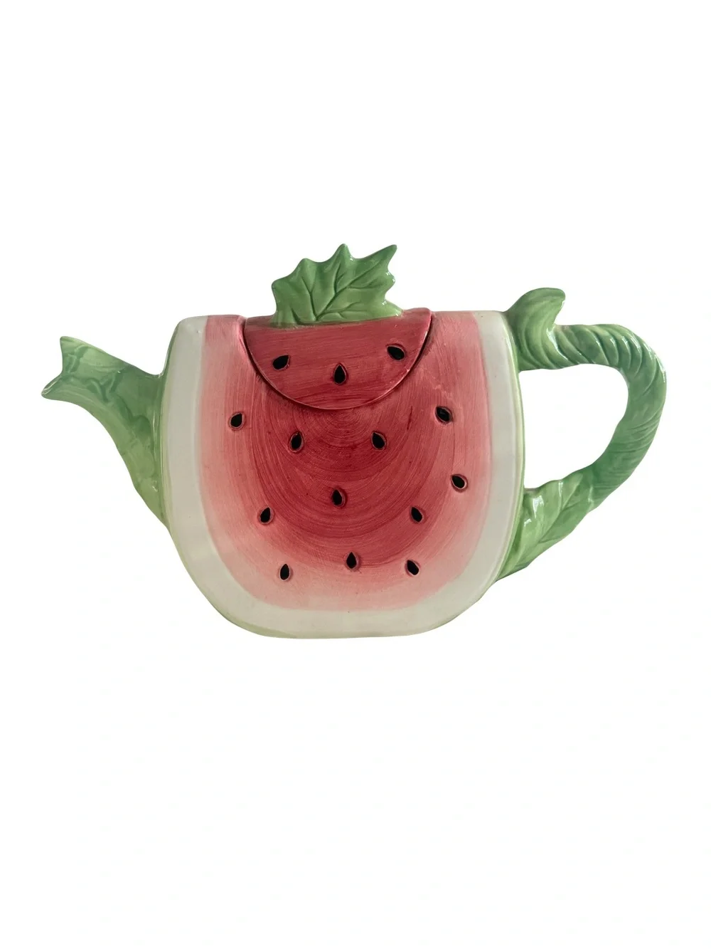 Susan Winget watermelon teapot Summer Collection antique